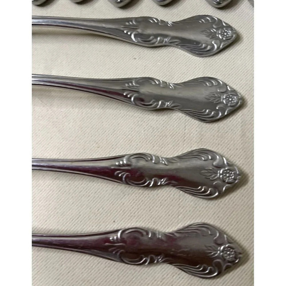Embassy Classic Valhalla Stainless Flatware Silverware Set 23 Pieces‎ Japan MCM - Picture 6 of 8
